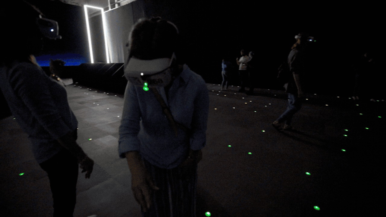 Space station VR workout