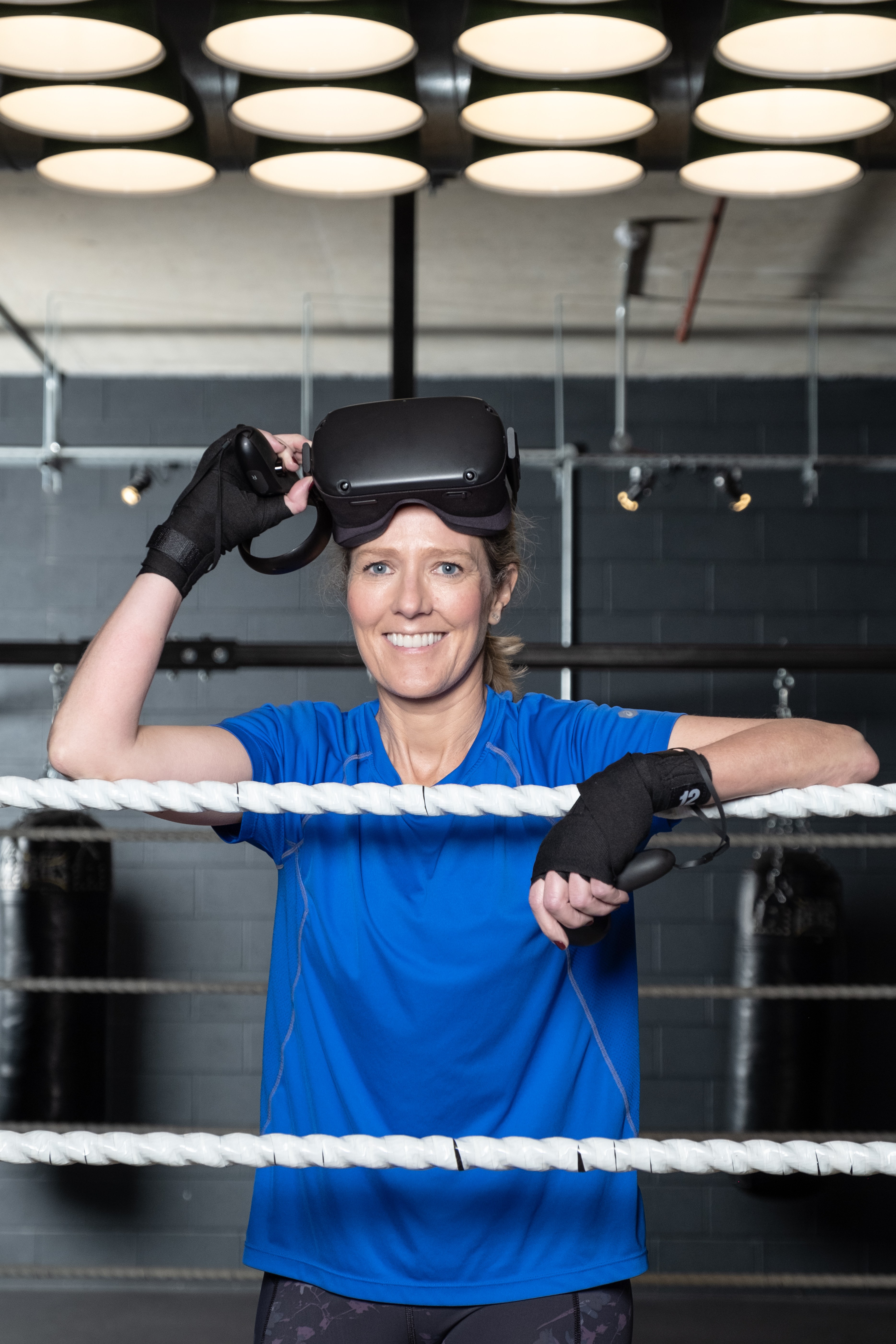 VR boxing fitness