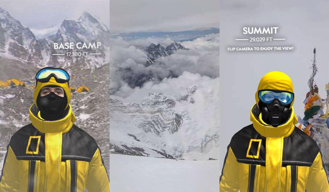 VR Mount Everest climbing experience