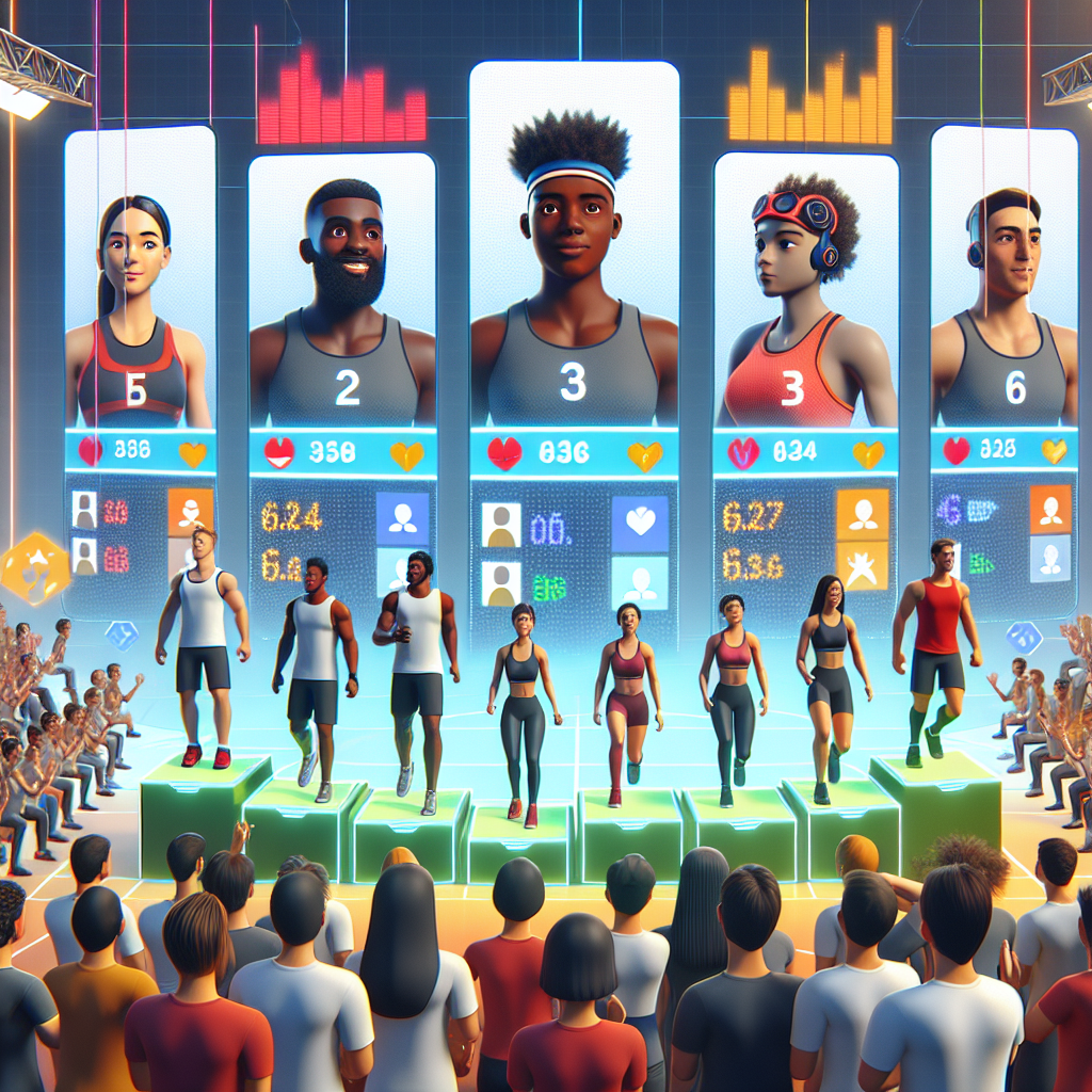 VR fitness app leaderboards