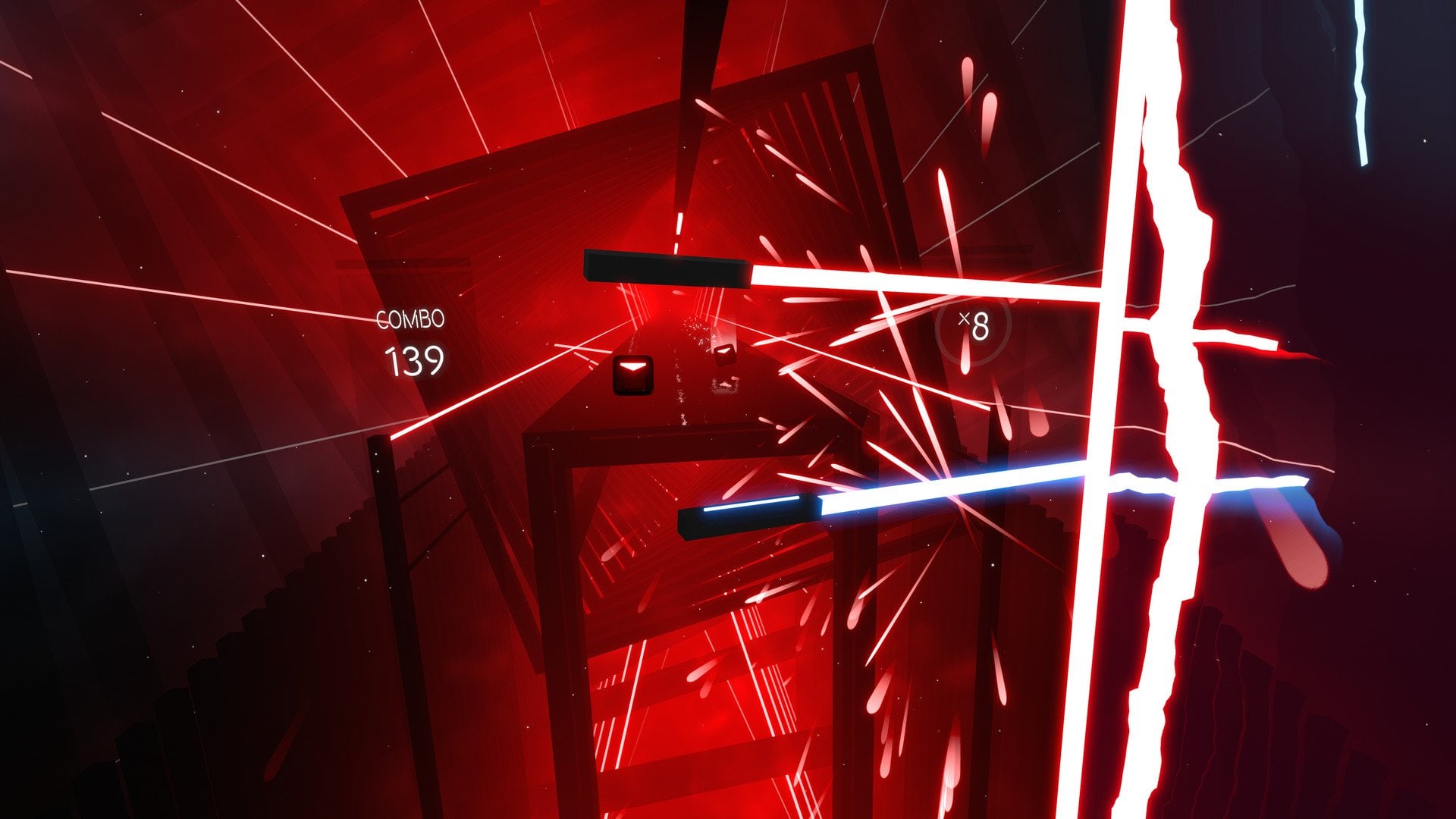 Beat Saber VR exercise