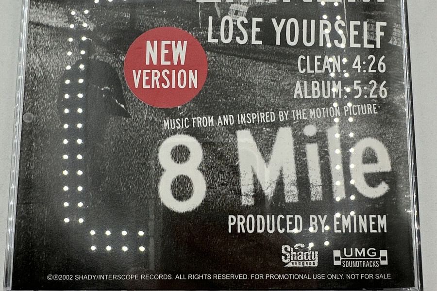 Lose Yourself Eminem album cover