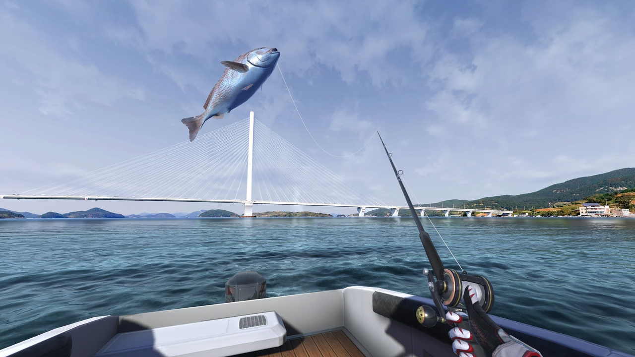 Real VR Fishing environments