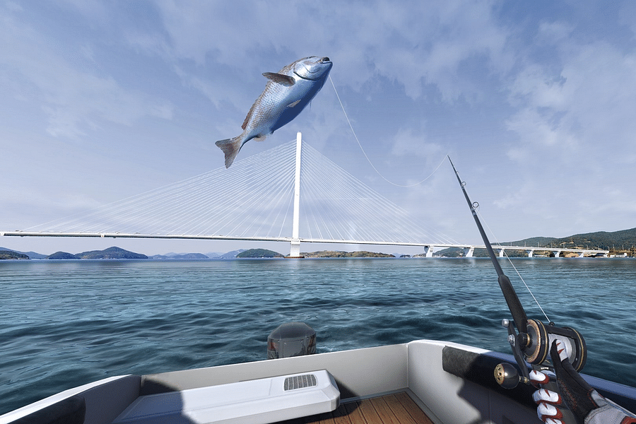Real VR Fishing environments