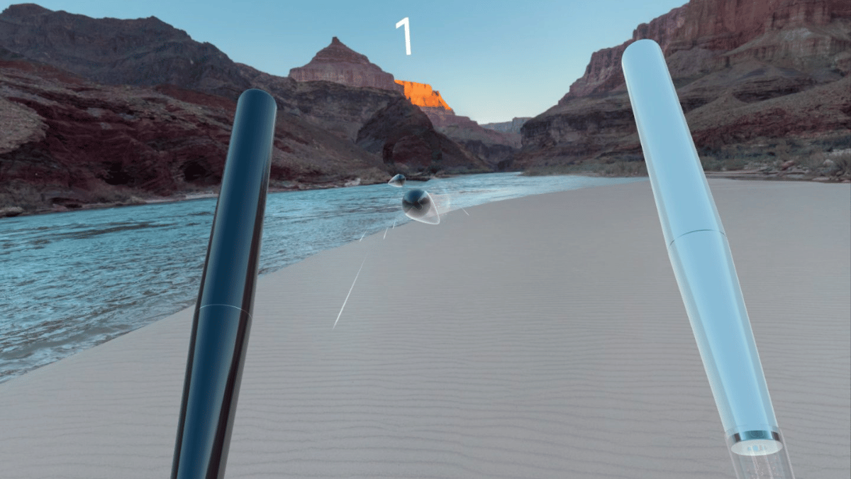 Supernatural VR landscapes