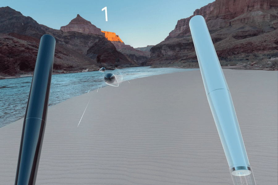 Supernatural VR landscapes